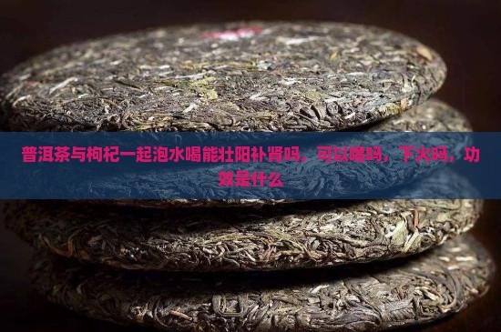 普洱茶与枸杞一起泡水
