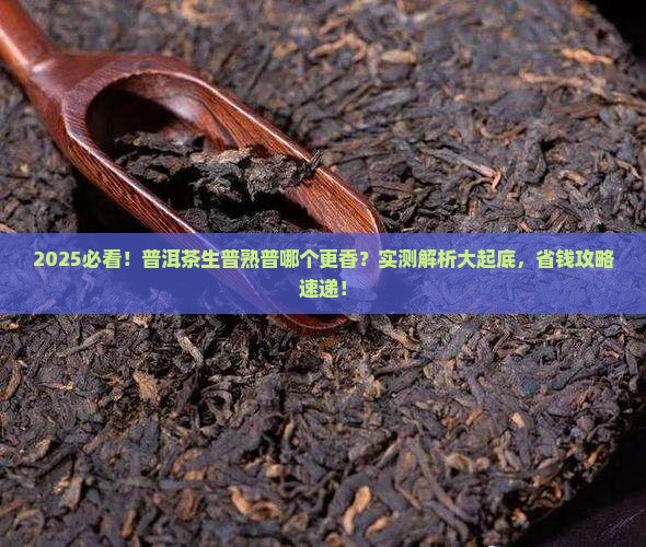 普洱茶生普和熟普哪个好些呢
