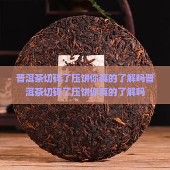 普洱茶切碎了压饼