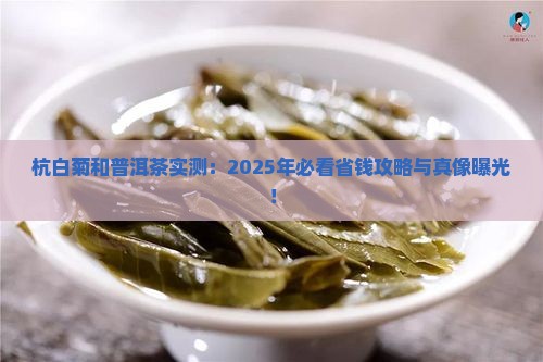 杭白菊和普洱茶