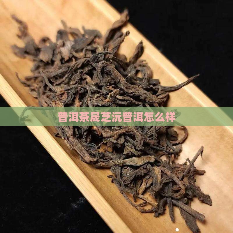晟芝沅普洱茶好吗