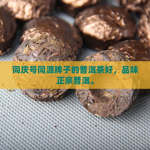 同源号牌子的普洱茶好