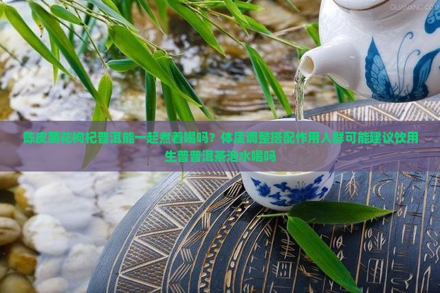 陈皮菊花枸杞普洱能一起煮着喝吗