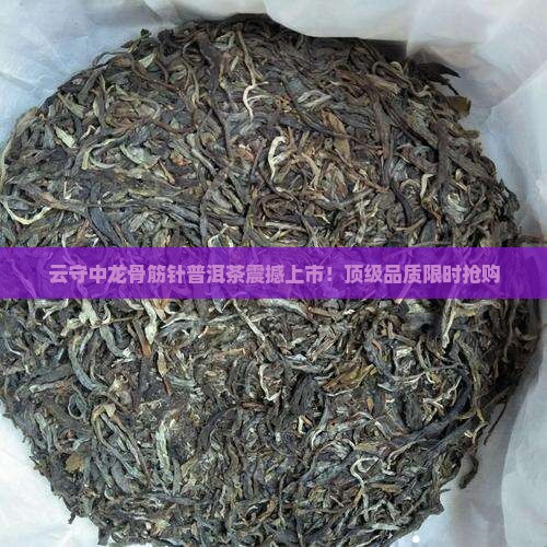 云守中龙骨筋针普洱茶