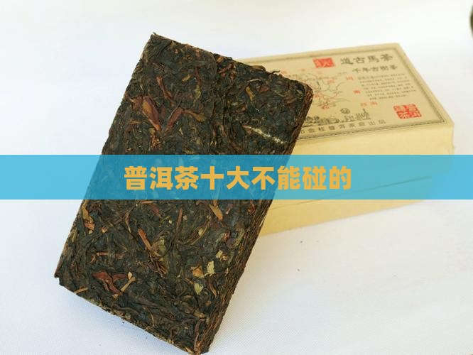 普洱茶十大不能碰的