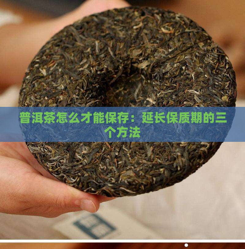 普洱茶怎么才能保存：延长保质期的三个方法