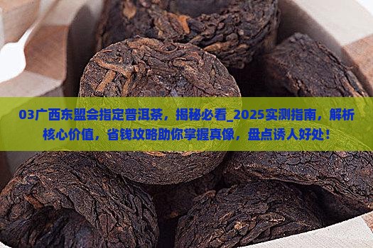 03广西东盟会指定普洱茶