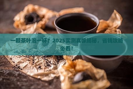 一颗茶叶泡一杯