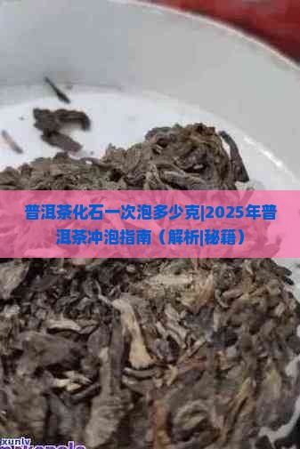 普洱茶化石一次泡多少克 普洱茶化石一次泡多少克