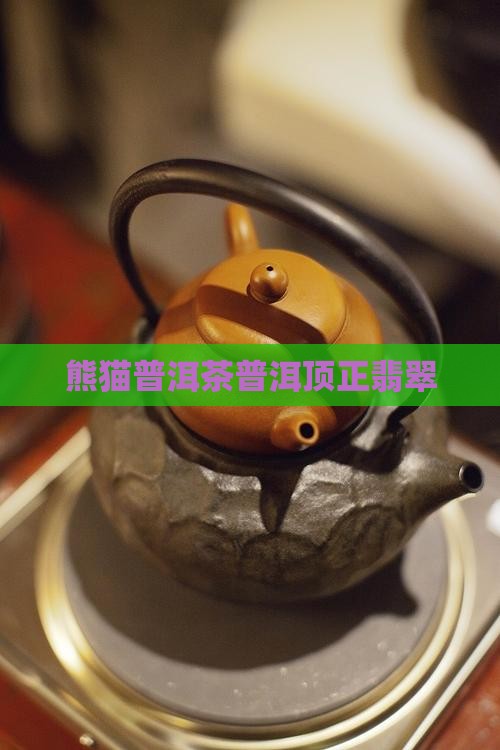 顶正翡翠熊猫普洱茶