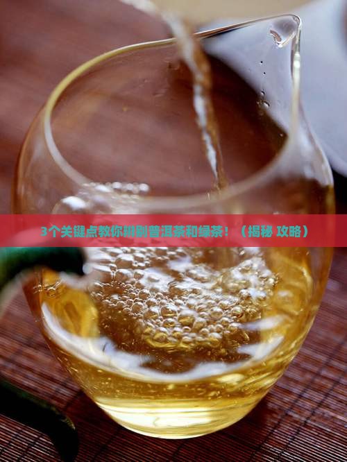 普洱茶和绿茶有何区别