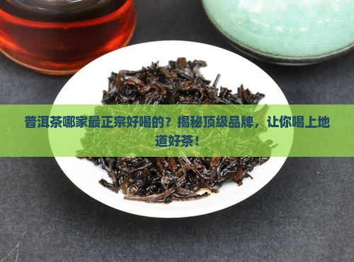 普洱茶哪家最正宗好喝的