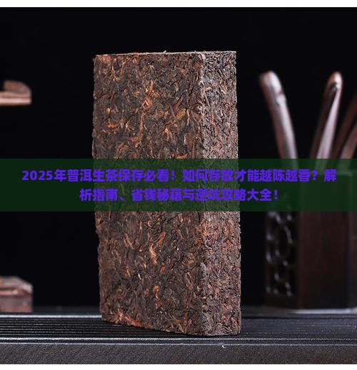普洱生茶保存普洱茶生茶存放