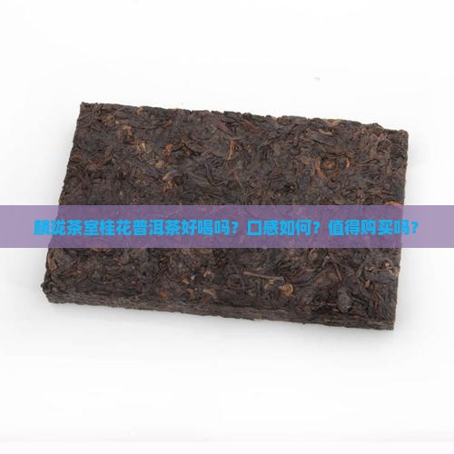 麟珑茶室桂花普洱茶好喝吗