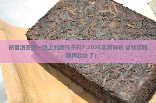 熟普洱茶是否要泡一晚上