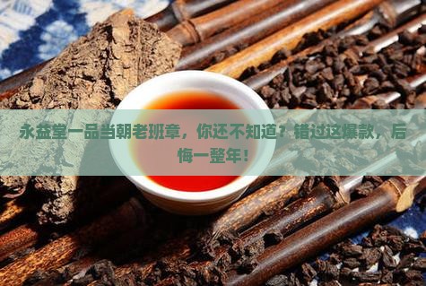 永益堂一品当朝老班章