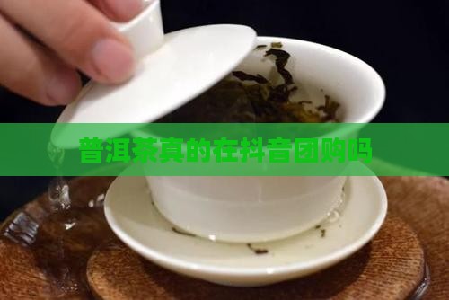 玫瑰普洱茶抖音团购是真的吗