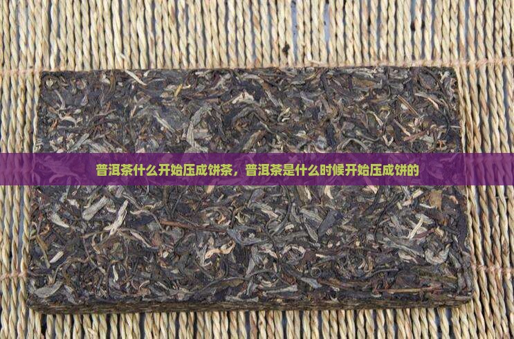 普洱茶什么开始压成饼茶