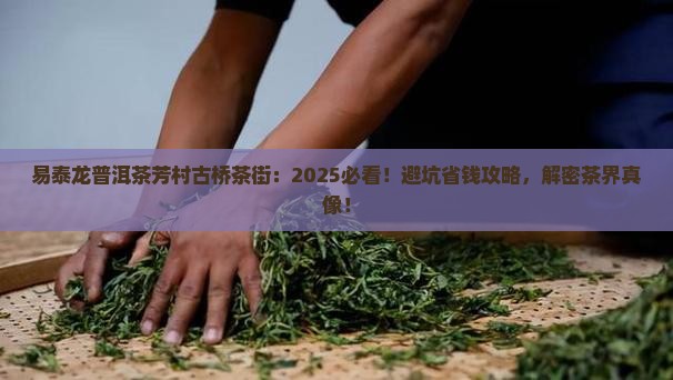 易泰龙普洱茶芳村古桥茶街