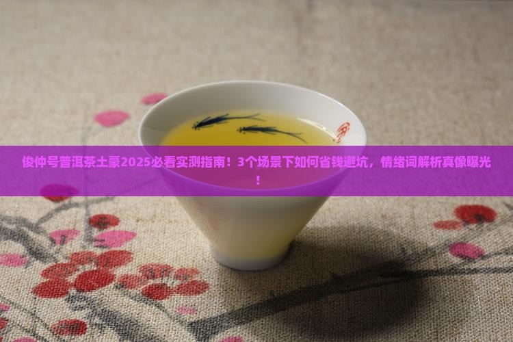 俊仲号普洱茶土豪