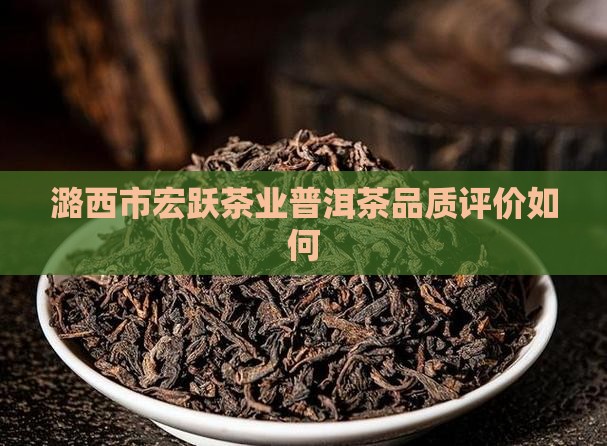 潞西市宏跃茶业普洱茶品质评价如何