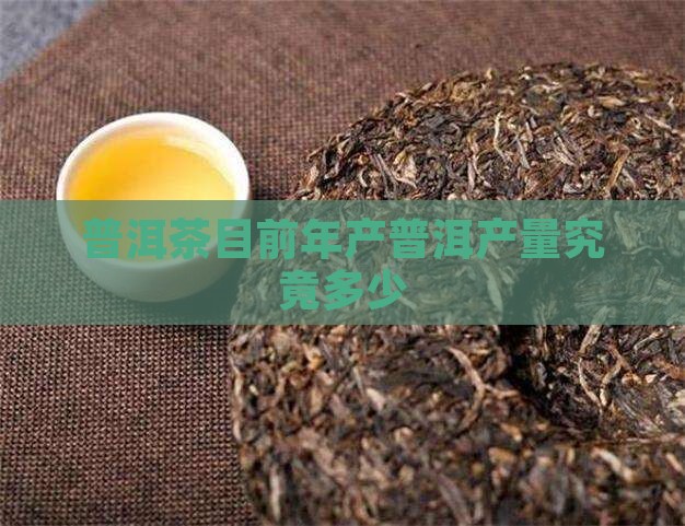 普洱茶目前年产普洱产量究竟多少