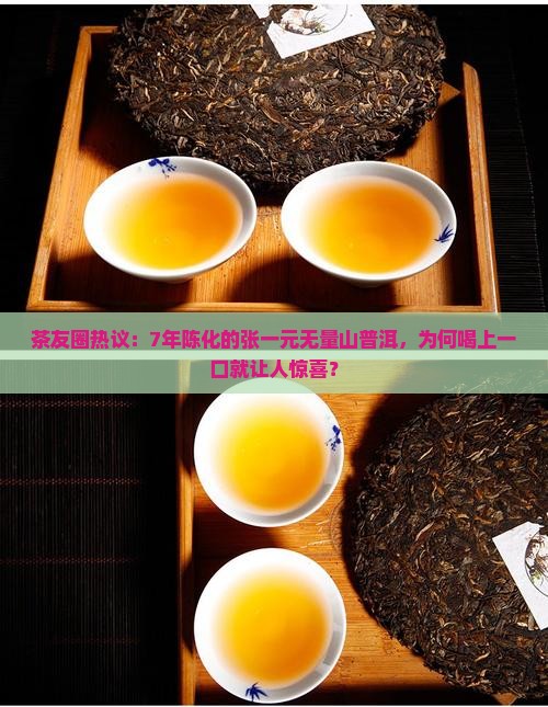 茶友圈热议：7年陈化的张一元无量山普洱，为何喝上一口就让人惊喜？