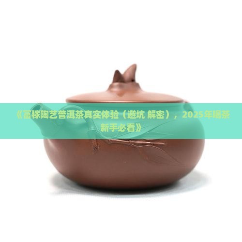 富稼陶艺普洱茶怎么样