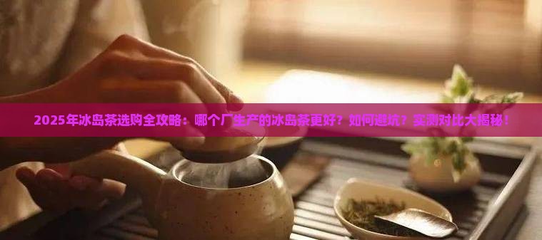 哪个厂生产的冰岛茶好