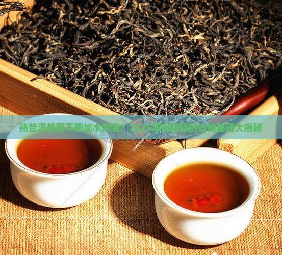 熟普洱茶要不要加水煮喝