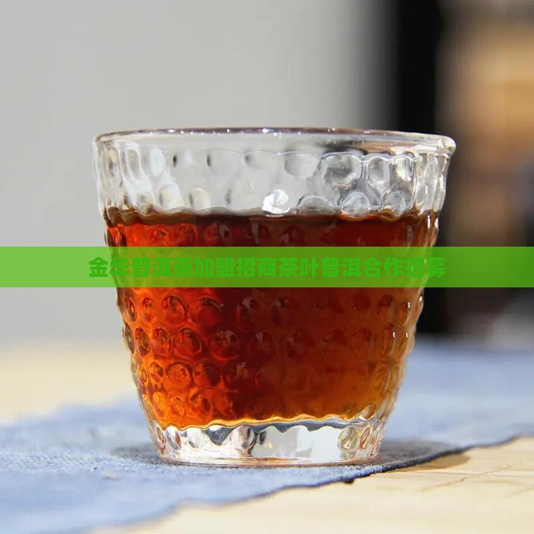 金华熟普洱茶招商加盟
