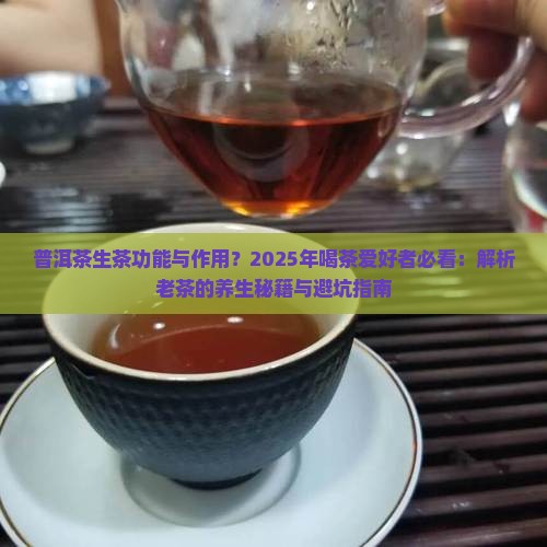 普洱茶生茶功能与作用