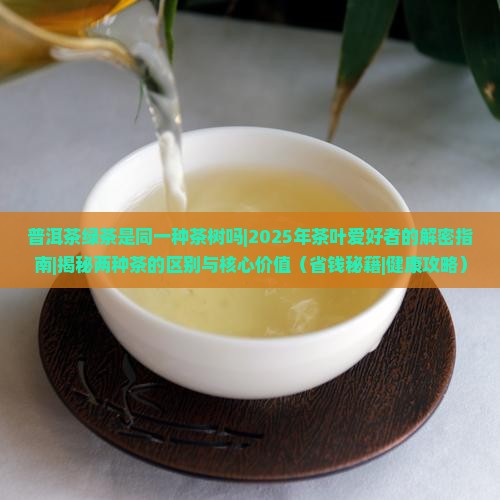 普洱茶绿茶是同一种茶树吗