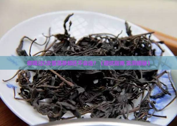 莫辞醉普洱茶特点