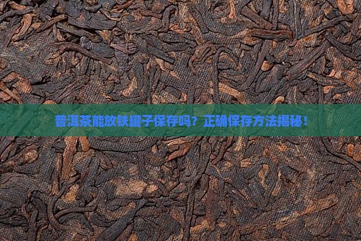 普洱茶能放铁罐子保存吗