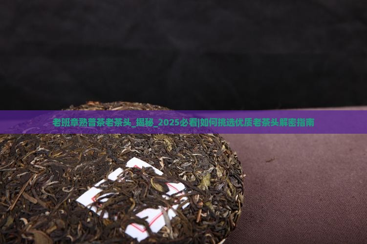 老班章熟普茶老茶头