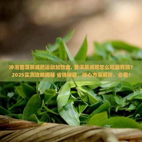 冲泡普洱茶减肥运动加饮食