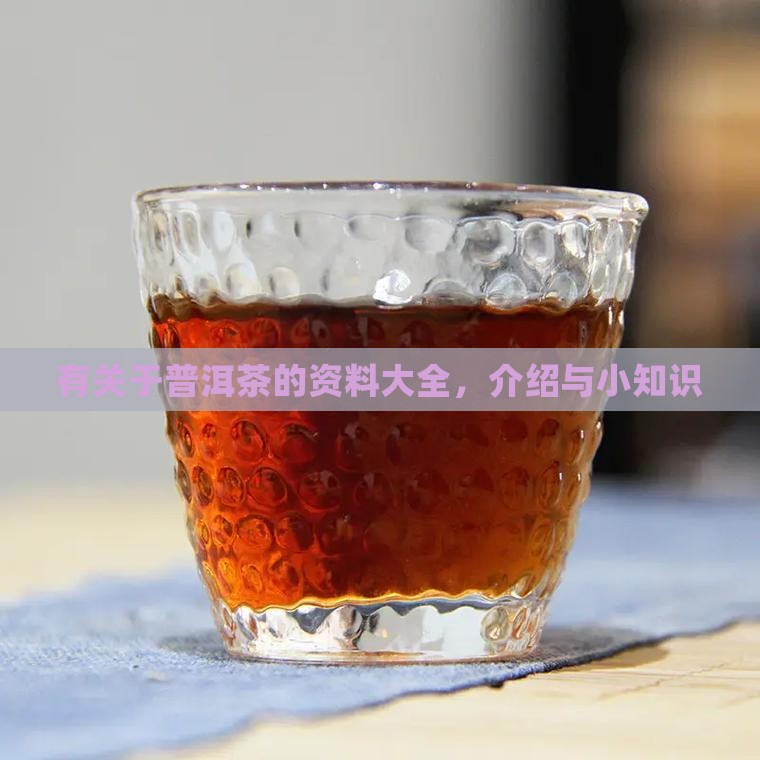 有关于普洱茶的资料