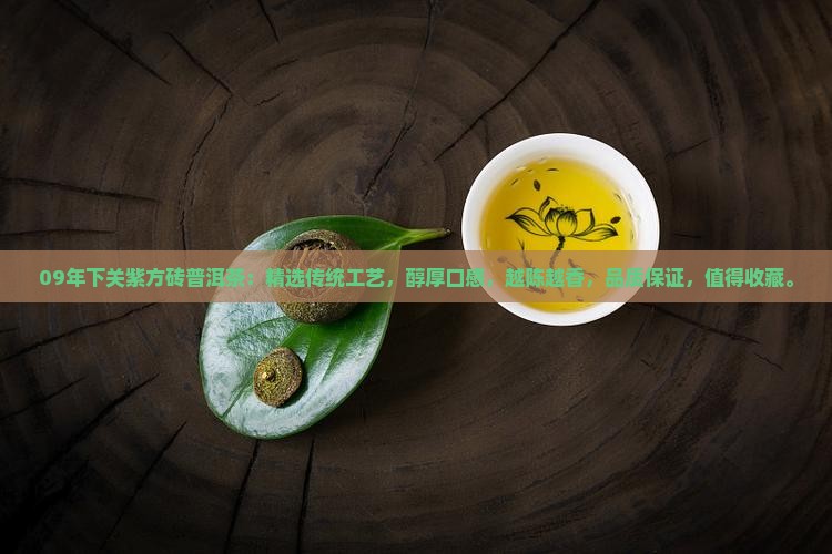 09年下关紫方砖普洱茶