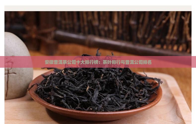 安徽普洱茶公司排名