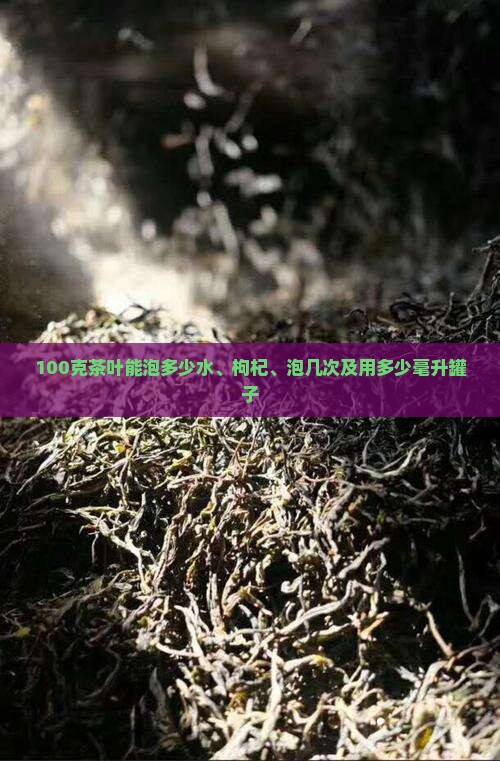 100克茶叶能泡多少