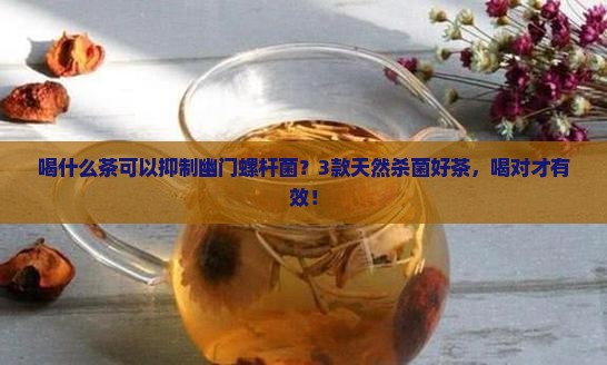 喝什么茶可以抑制幽门螺杆菌