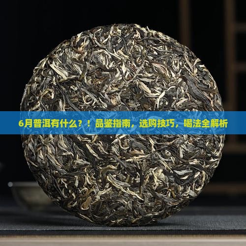 6月普洱有什么