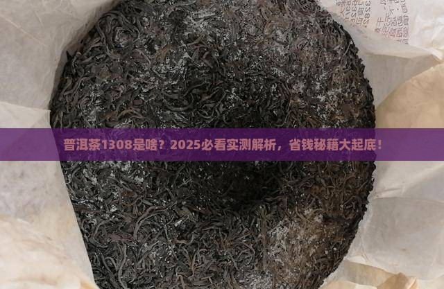 普洱茶1308什么意思