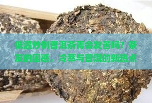 低温炒制普洱茶菁会发苦吗？茶友的困惑，冷萃与普洱的新热点