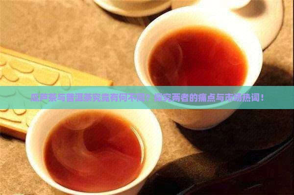 瓜芦茶与普洱茶究竟有何不同？探究两者的痛点与市场热词！