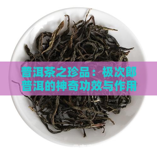 普洱茶之珍品：极次郎普洱的神奇功效与作用