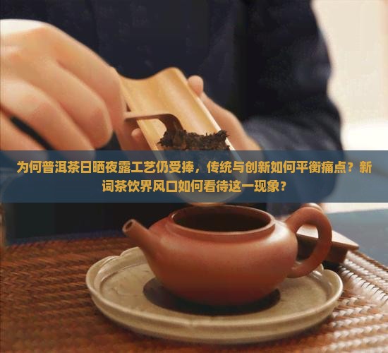 为何普洱茶日晒夜露工艺仍受捧，传统与创新如何平衡痛点？新词茶饮界风口如何看待这一现象？