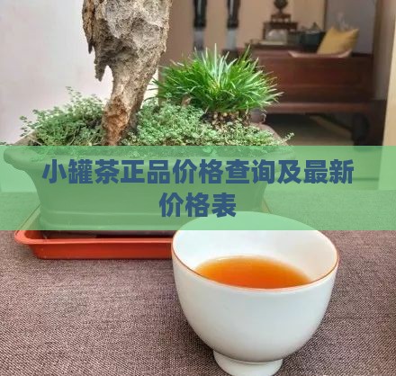 小罐茶正品价格查询及最新价格表