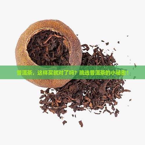 普洱茶，这样买就对了吗？挑选普洱茶的小秘密！
